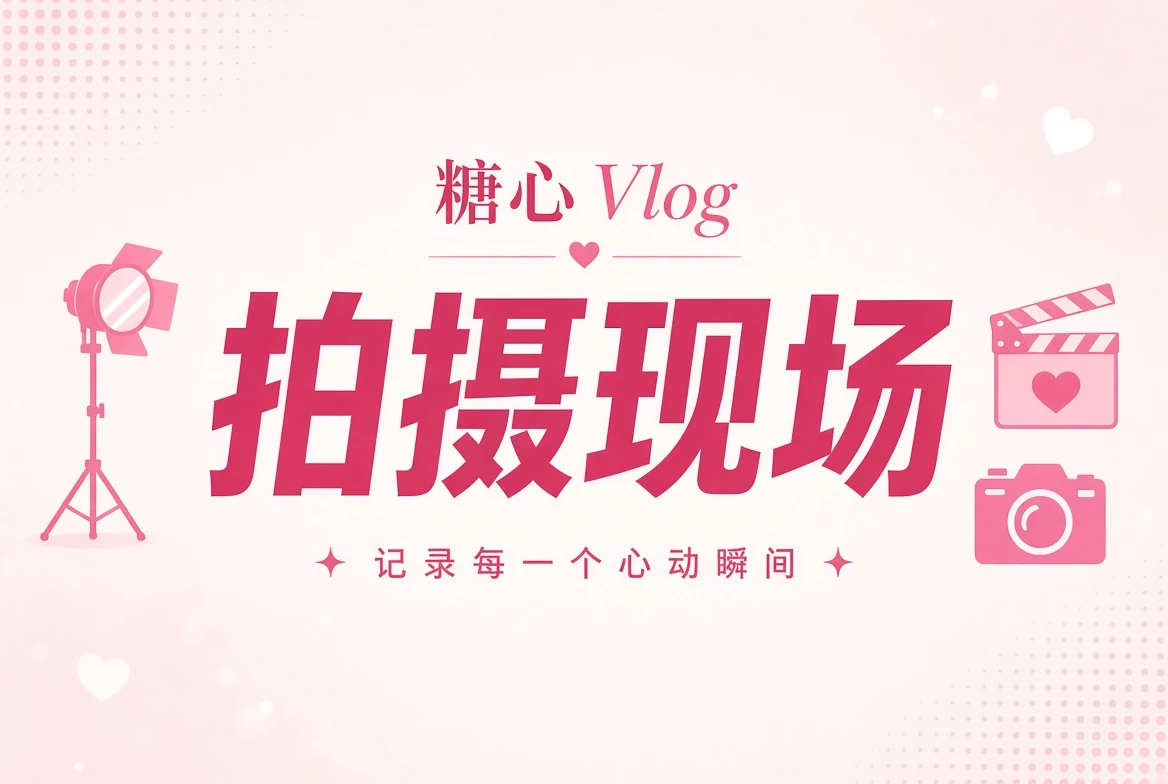 糖心Vlog拍摄整理空间